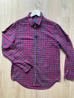 Zara Man Overhemd | geruit | katoen | maat M-L (42), Zo goed als nieuw, Zara Man, Rood, Halswijdte 39/40 (M)
