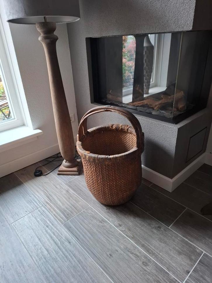Oude Leemmand - Charmant & Authentiek, Huis en Inrichting, Woonaccessoires | Schalen en Manden, Ophalen of Verzenden