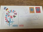 FDC met geschreven adres nr.E37, Postzegels en Munten, Postzegels | Eerstedagenveloppen, Ophalen of Verzenden, Beschreven, Nederland