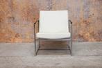 ZGANieuw witte leren Harvink Oscar design fauteuil!, Harvink, Harvink, Design, 75 tot 100 cm