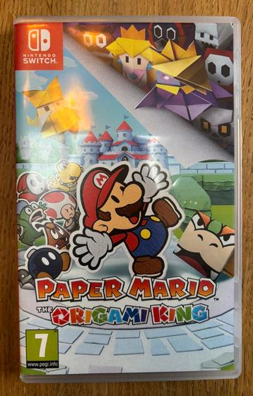 Paper Mario The Origami King Switch beschikbaar voor biedingen