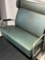 Vintage Treinbank met bagagerek, Ophalen