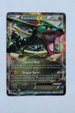Rayquaza EX 85/124 Pokemon Black & White Dragons Exalted.., Ophalen of Verzenden, Zo goed als nieuw, Losse kaart, Foil