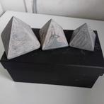 3 pyramides steen, Ophalen of Verzenden