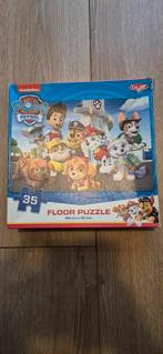 Paw Patrol Vloerpuzzel - 35 Stukjes, Ophalen of Verzenden, 10 tot 50 stukjes, Gebruikt, 2 tot 4 jaar