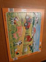 Leuke kinderpuzzel met boerderij thema, Ophalen of Verzenden, 10 tot 50 stukjes, Zo goed als nieuw, 2 tot 4 jaar