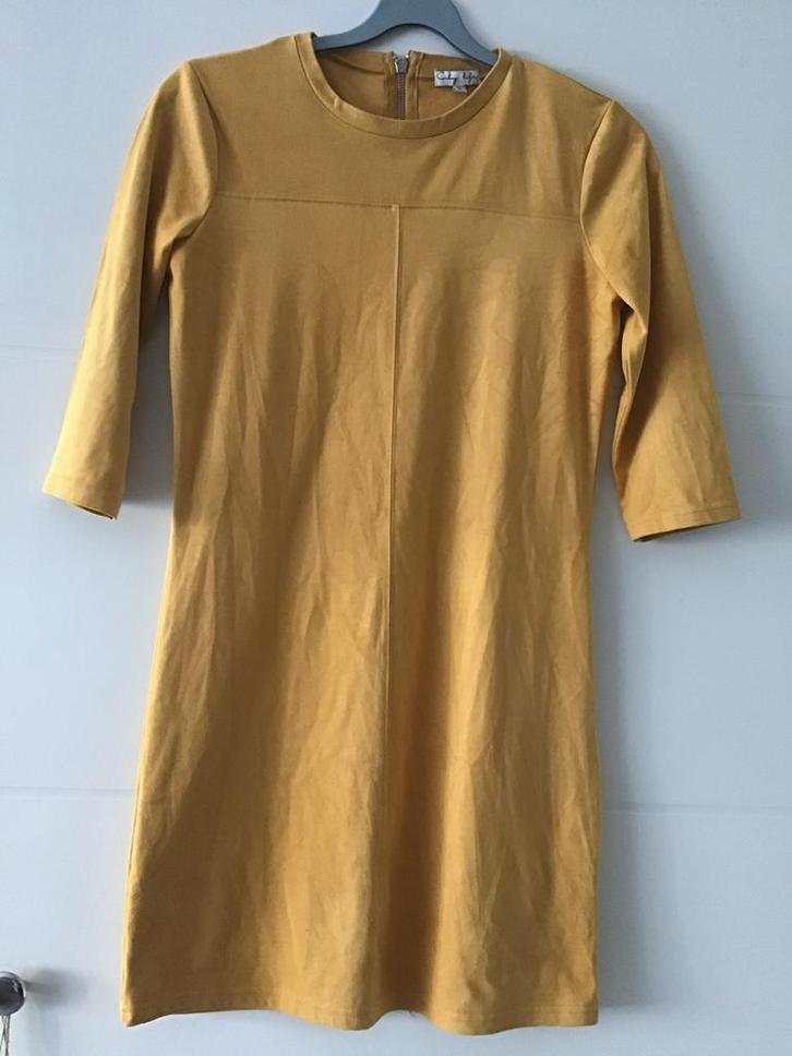 Heerlijke zachte tuniek/jurk( City Life, Mt S), Kleding | Dames, Jurken, Zo goed als nieuw, Maat 38/40 (M), Geel, Boven de knie