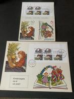 Maximumkaarten met kinderblok damstempels, Verzenden