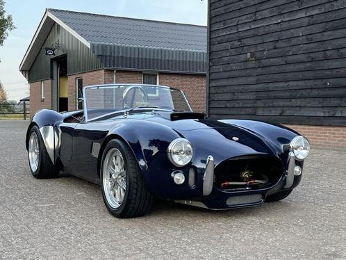 Ford Shelby Cobra 427 S/C recreation NL-kenteken in zeer moo, Auto's, Oldtimers, Bedrijf, Te koop, Lederen bekleding, Metallic lak