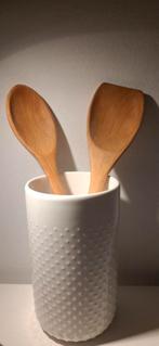 Opbergpot & salade bestek, Huis en Inrichting, Keuken | Keukenbenodigdheden, Ophalen of Verzenden