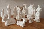 Kerststal figuren 12 stuks Gips, Ophalen of Verzenden, Zo goed als nieuw
