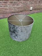 Stoere velours lampenkap, 25 tot 50 cm, Rond, Ophalen of Verzenden, Zo goed als nieuw