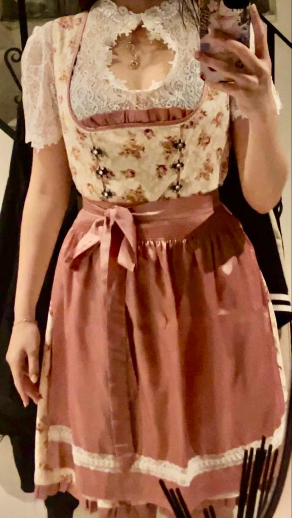 Dirndl Marjo mt 38 - Prachtige Oktoberfest jurk!, Kleding | Dames, Carnavalskleding en Feestkleding, Zo goed als nieuw, Kleding