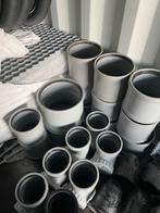 Partij nieuwe PVC hulpstukken - scherpe prijs!, Ophalen, Pvc, Overige typen, Nieuw