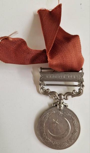 Kashmir 1948  medaille beschikbaar voor biedingen