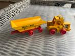 Vintage Match box super kings auto tractor met aanhanger, Ophalen of Verzenden, Gebruikt, Tractor of Landbouw