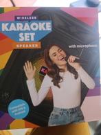 Draadloze Karaoke Set met Speaker & Microfoon - Nieuw!, Audio, Tv en Foto, Karaoke-apparatuur, Ophalen, Nieuw, Complete set