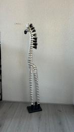 Houten zebra 100 cm, Huis en Inrichting, Gebruikt, Ophalen of Verzenden