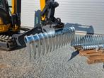 Terreinhark, egalisatiehark, ripper, Ophalen, Graafmachine