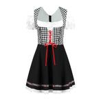 Leuk Dirndl jurkje - Maat 38, Maat 38/40 (M), Zwart, Ophalen of Verzenden, Zo goed als nieuw