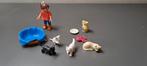 Playmobil Meisje met poezenfamilie 5126, 1 speler, Ophalen of Verzenden, Zo goed als nieuw, Vanaf 3 jaar