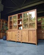 XL Winkelkast | Buffetkast | Vitrinekast Teak #2031, Gebruikt, 200 cm of meer, Ophalen of Verzenden, 200 cm of meer