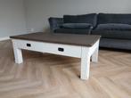 Salontafel met 4 lades - Bommel Lakewood serie, Ophalen, Gebruikt, 100 tot 150 cm, 50 tot 100 cm