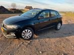 Volkswagen Polo 1.0 TGI 90pk 2018 Zwart, Auto's, Volkswagen, 1160 kg, Stof, Zwart, Origineel Nederlands