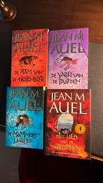 Jean M Auel 4 boeken van de Aardkinderen 1,2,3,6, Zo goed als nieuw, Jean M Auel, Verzenden