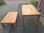 Eettafel en salontafel, Huis en Inrichting, Tafels | Eettafels, Ophalen, Gebruikt, 50 tot 100 cm, 50 tot 100 cm