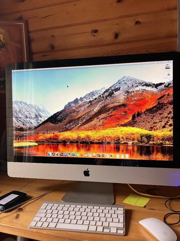 iMac 27inch medio 2011 SSD 500gb+extra's, Computers en Software, Apple Desktops, Zo goed als nieuw, iMac, SSD, 3 tot 4 Ghz, 16 GB