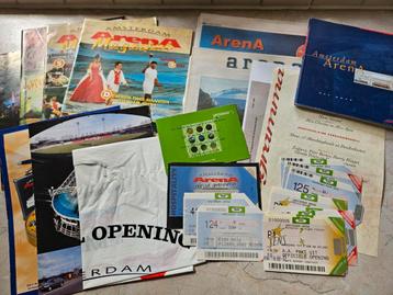 Opening Amsterdam Arena 1996
Alles over de opening beschikbaar voor biedingen