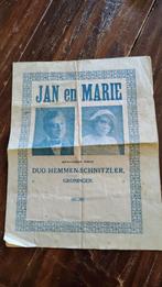 Jan en Marie (lied), Ophalen of Verzenden, Gebruikt