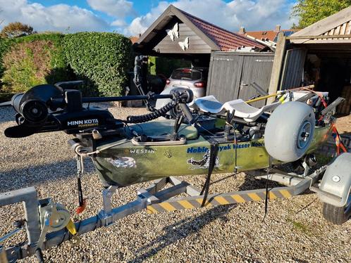Hobie Kayak Pro Angler 12 360, alles erop en eraan, visklaar, Watersport en Boten, Kajaks, Zo goed als nieuw, 1-persoons, Ophalen
