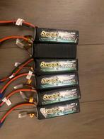 Gens Ace Bashing 3S 5000mAh LiPo Batterijen (7x), Ophalen of Verzenden, Gebruikt, Oplaadbaar