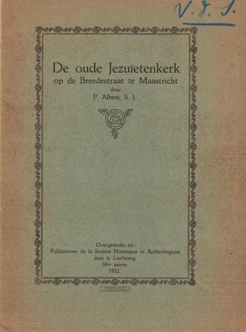 De oude Jezuïtenkerk op de Breedestraat te Maastricht beschikbaar voor biedingen