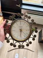 Antieke Hilbink Tafelklok - Decoratief, Ophalen of Verzenden, Gebruikt, Analoog, Wekker of Tafelklok