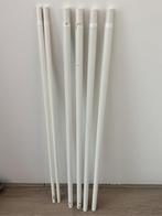 IKEA Set: Dubbel Gordijnrails/Roedes + GRATIS Nieuwe Vitrage, Huis en Inrichting, Stoffering | Gordijnen en Lamellen, Ophalen