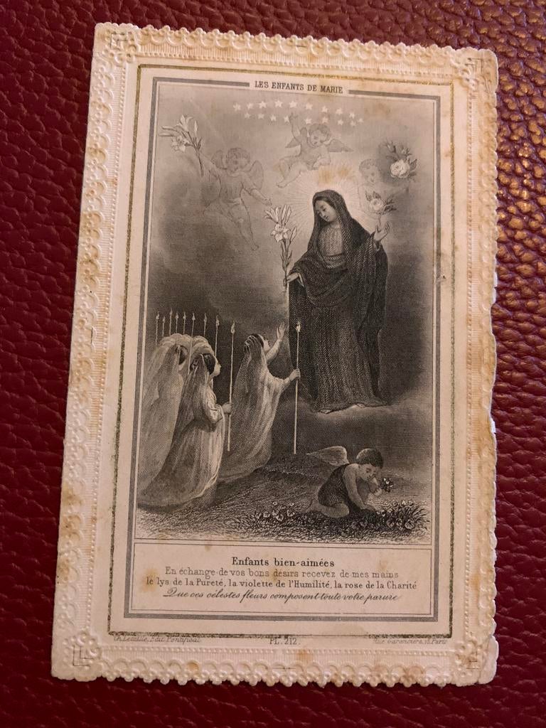 Antieke bidprentjes, Ophalen of Verzenden