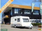 TEC Tour 400 DB Koelkast op hoogte!, Caravans en Kamperen, Caravans, T.E.C., 750 - 1000 kg, Ringverwarming, Dwarsbed