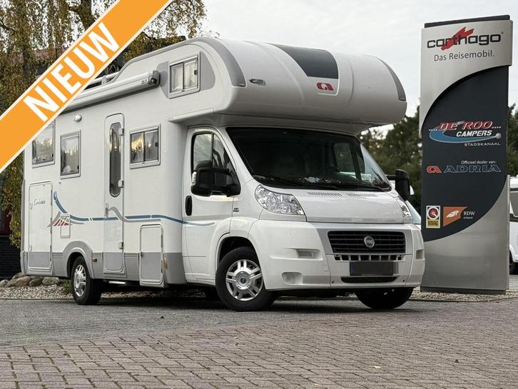 Adria Coral 660 SP - De ideale gezinscamper - Levelsysteem, Caravans en Kamperen, Campers, Bedrijf, tot en met 6, Adria, Fiat