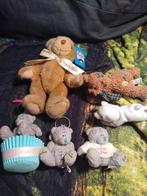 6 pluche beertjes, Ophalen of Verzenden, Gebruikt, Stoffen beer, Overige merken