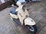 Retro scooter geel kenteken, Ophalen, Gebruikt