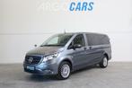 Mercedes-Benz Vito 124 CDI TOURER AUT DUBBELE CAB LED 237PK, Auto's, Bestelauto's, Automaat, Gebruikt, Zwart, 4 cilinders