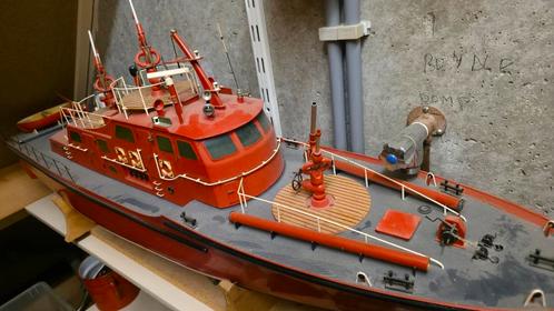 Mooie RC modelboot – Brandweer/Patrouille schip, Hobby en Vrije tijd, Modelbouw | Boten en Schepen, Zo goed als nieuw, Overige merken