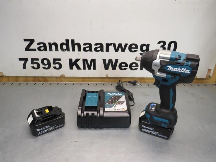 Makita DTW700 18 V Slagmoersleutel Body 700Nm accus lader, Doe-het-zelf en Verbouw, Gereedschap | Handgereedschap, Nieuw, Ophalen of Verzenden