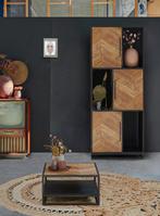 OMG salontafel ROF015 l Whoon l Room108 l van €389 voor €95, Ophalen, 50 tot 100 cm, Teakhout, Vierkant