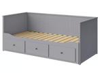 Hemnes Ikea Slaapbank / Bedbank 1 of 2 persoons, Ophalen, Gebruikt, 90 cm, 210 cm
