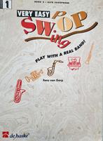 Very Easy Pop Swing - Alto Saxofoon + CD, Muziek en Instrumenten, Ophalen of Verzenden, Zo goed als nieuw, Jazz, Saxofoon