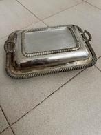 Zwaar Verzilverde Schaaltje met Deksel, Ophalen of Verzenden, Zilver